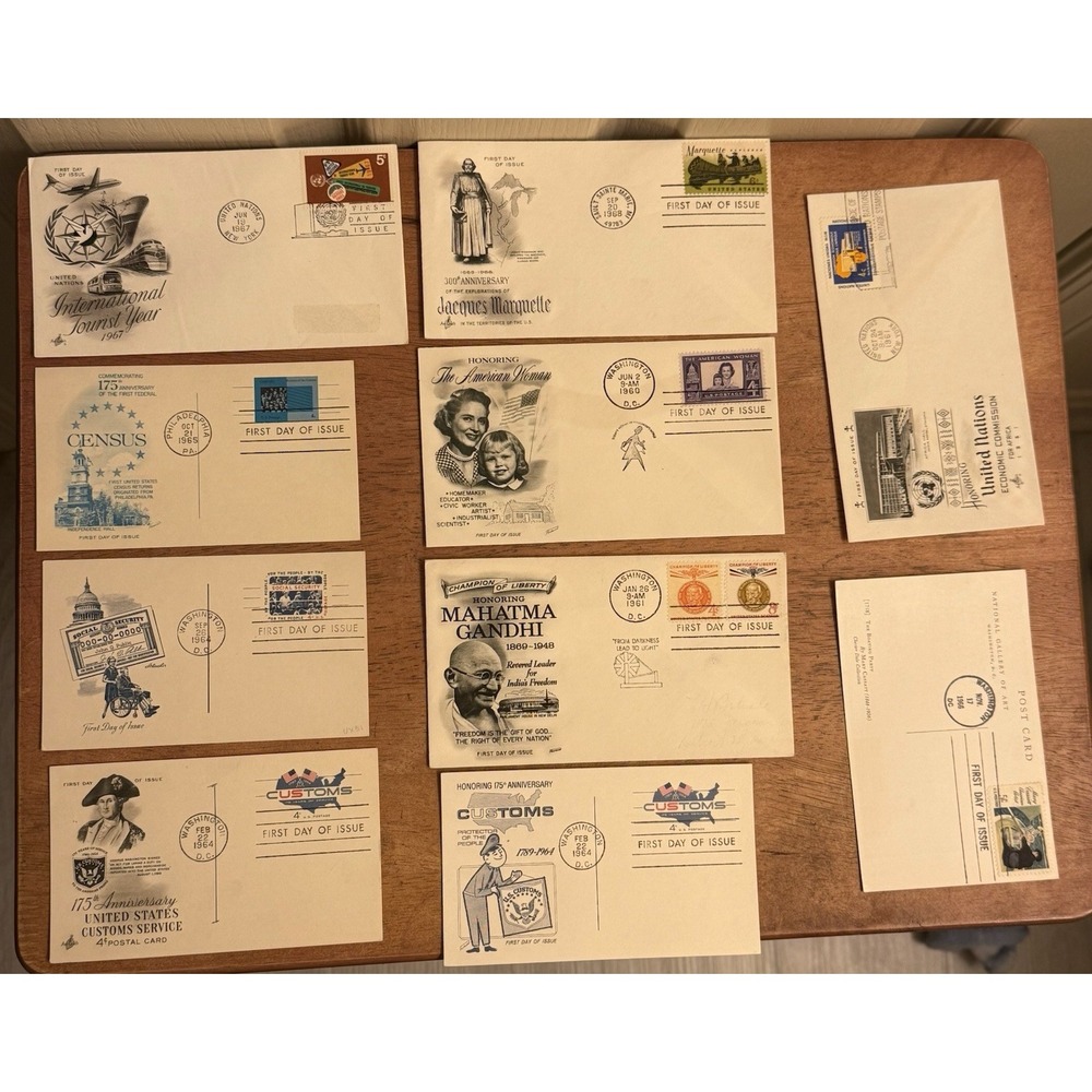 Lot Of  40 1960s Cachet Cover FDI FDC Stamps. Mixed Lot‎